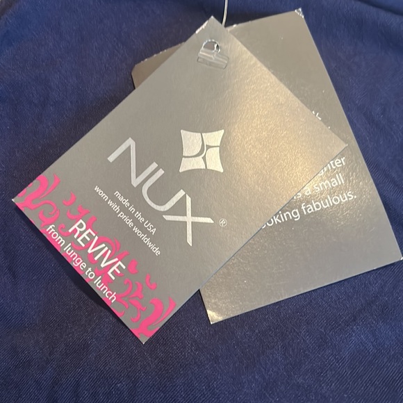 *BLUE* NWT, NUX, Womens, Revive Active LS Turtle Cowl Neck Top, Thumbholes - Picture 7 of 8